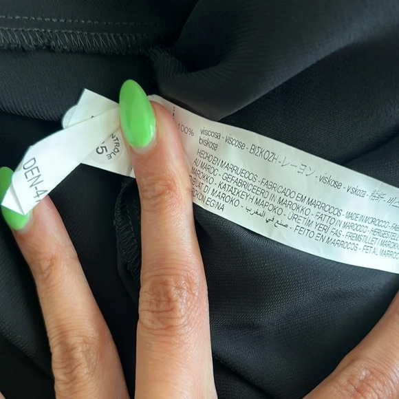 Zara Black Halter Dress - Picture 11 of 12